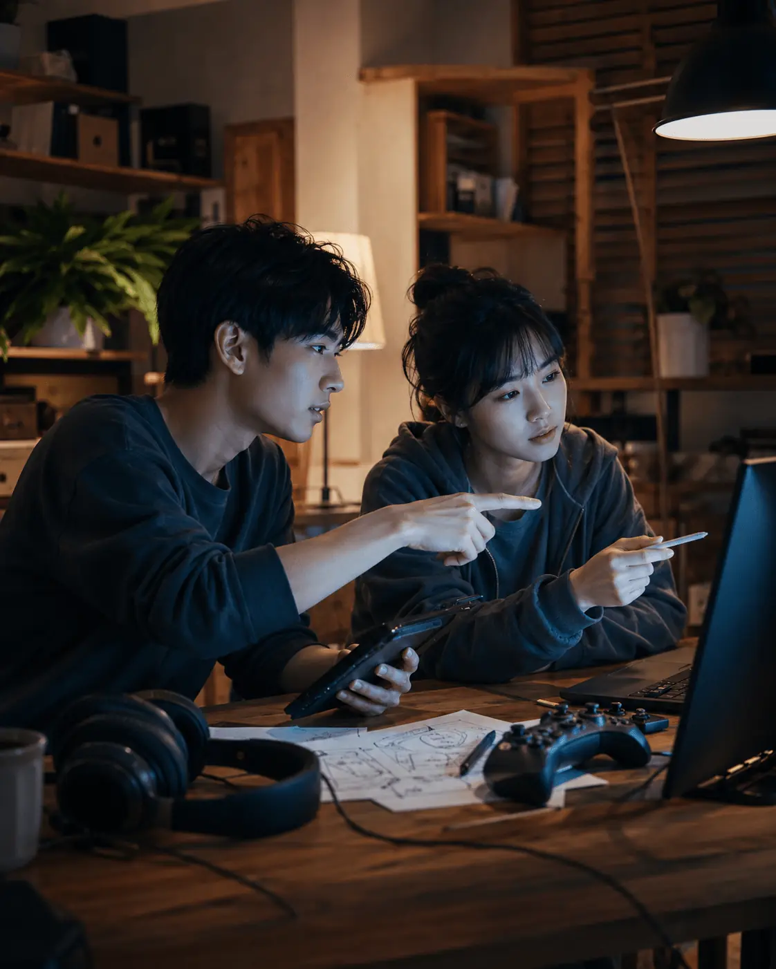 玩家聚在一起討論與交換解謎想法